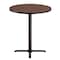 National Public Seating NPS Cafe Table, 36 Round, X Base, 42 Height CT13636XBMY - alternate 2